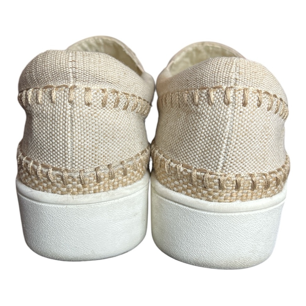 Johnny Was Cecilia Slip-On Embroidered Sand Sneakers - Picture 7 of 10
